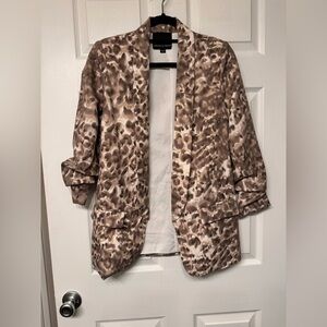 Harlow & Graham blush, pink blazer